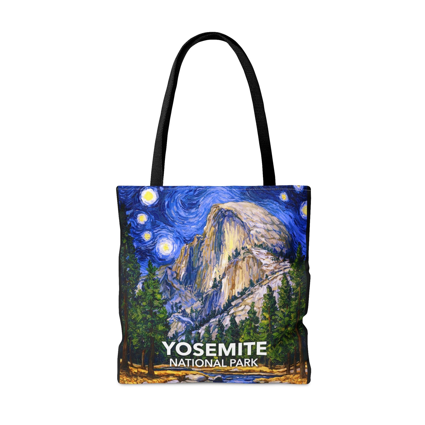Yosemite National Park Tote Bag - The Starry Night