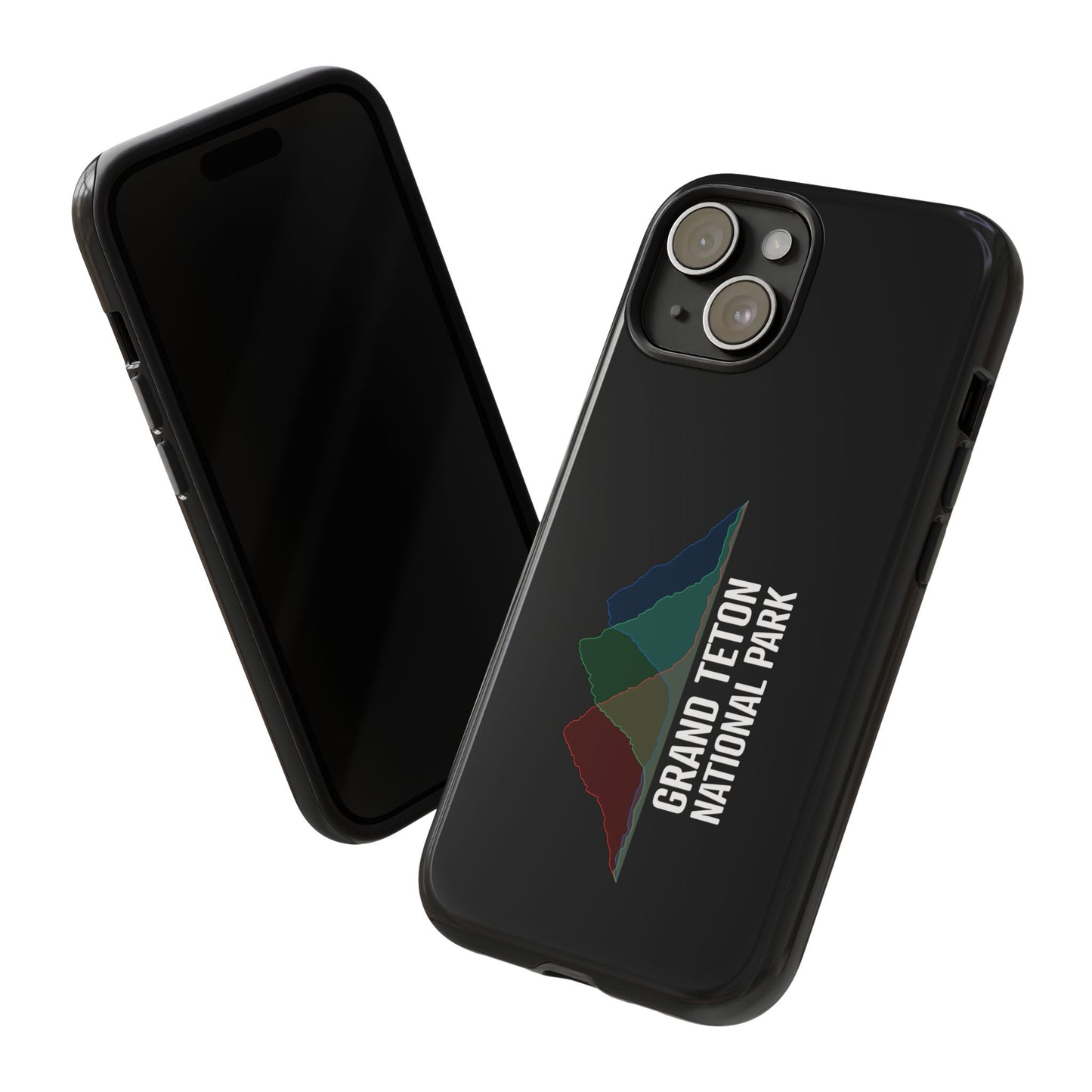 Grand Teton National Park Phone Case - Histogram Design