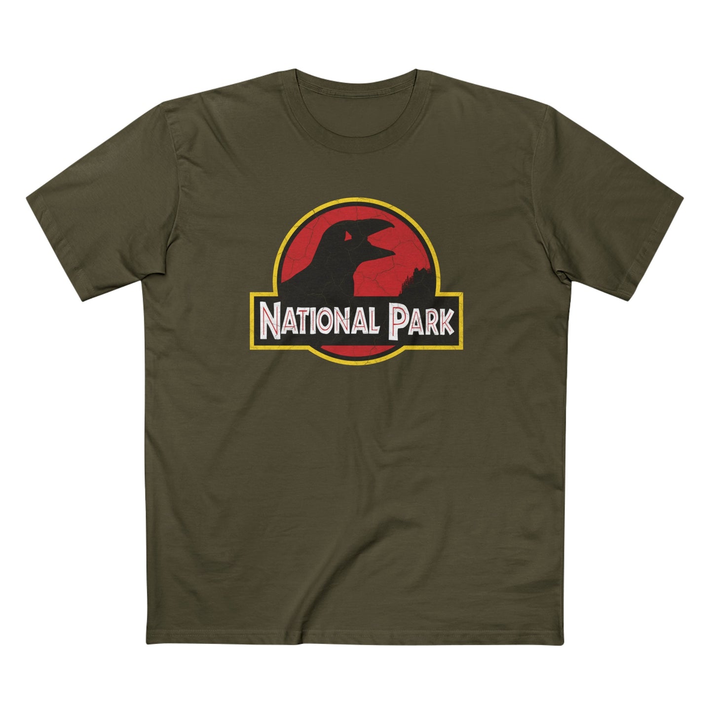 Acadia National Park T-Shirt - Puffin Parody Logo
