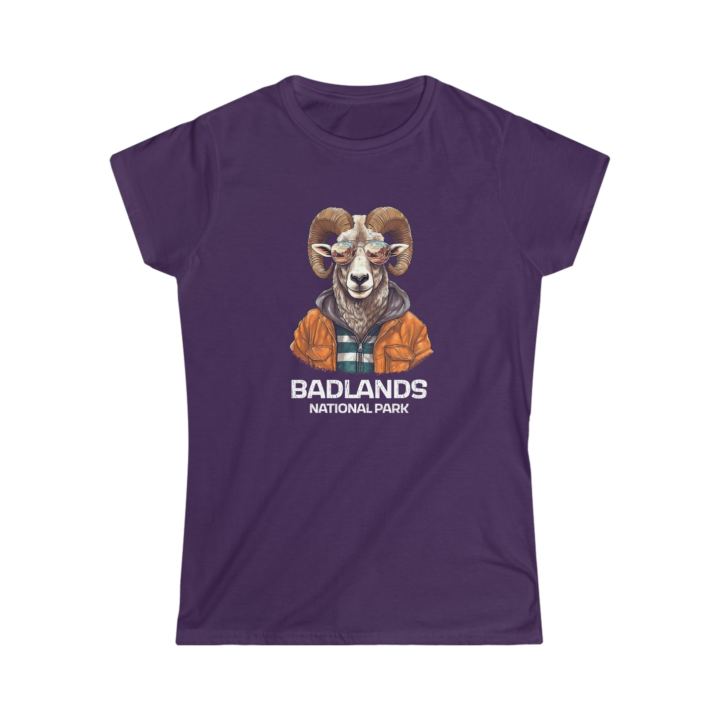 Badlands National Park Women's T-Shirt - Cool Bighorn Sheep