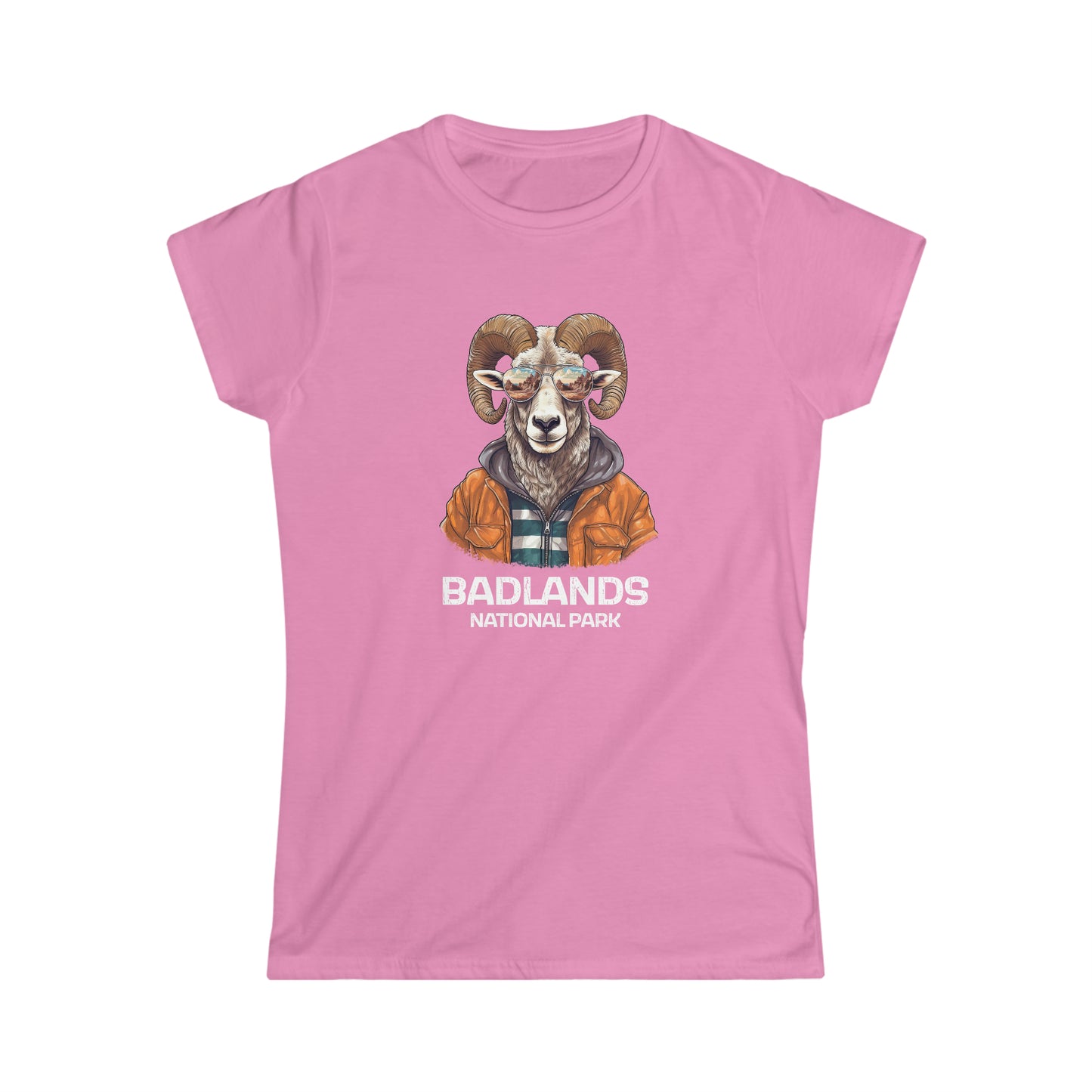 Badlands National Park Women's T-Shirt - Cool Bighorn Sheep