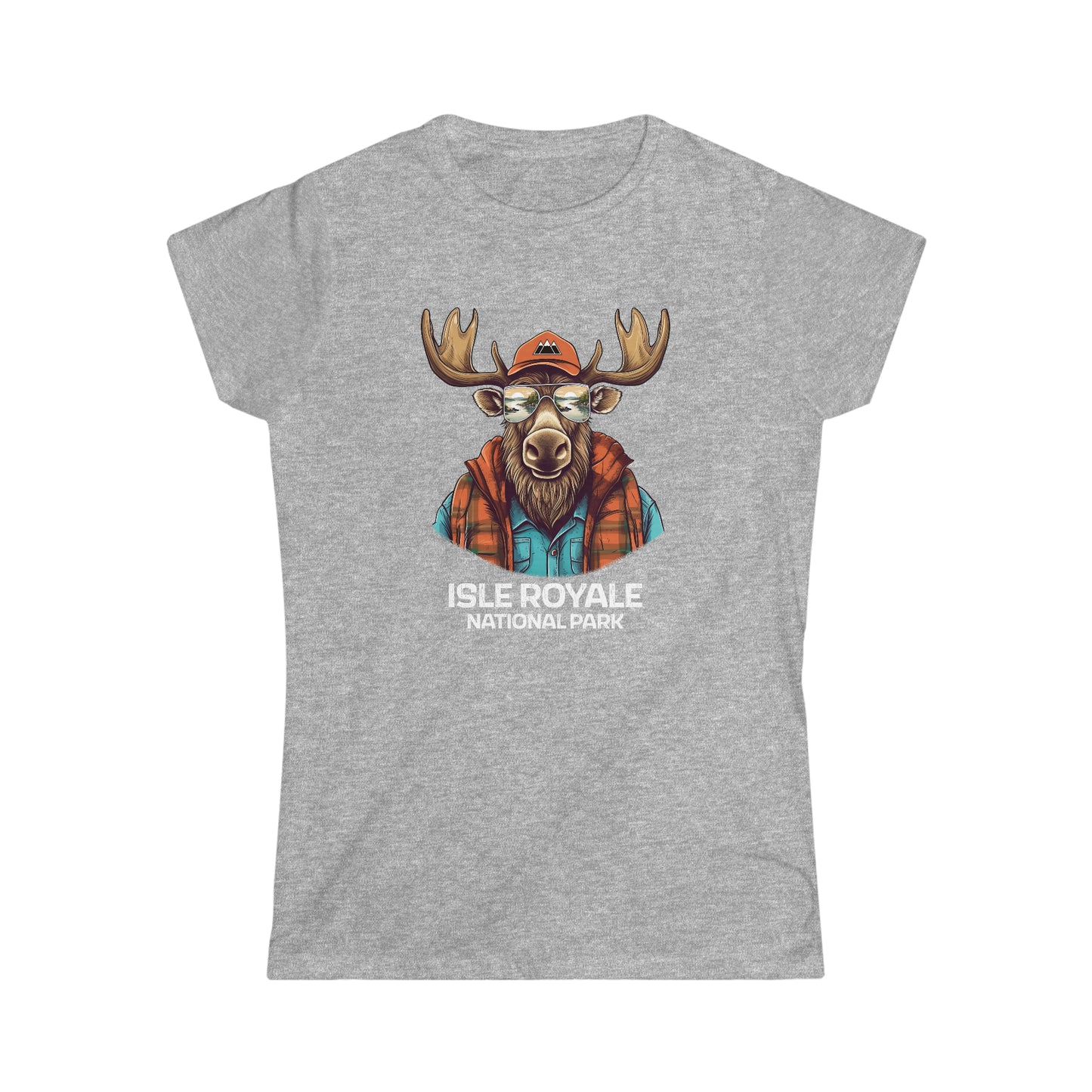 Isle Royale National Park Women's T-Shirt - Cool Moose