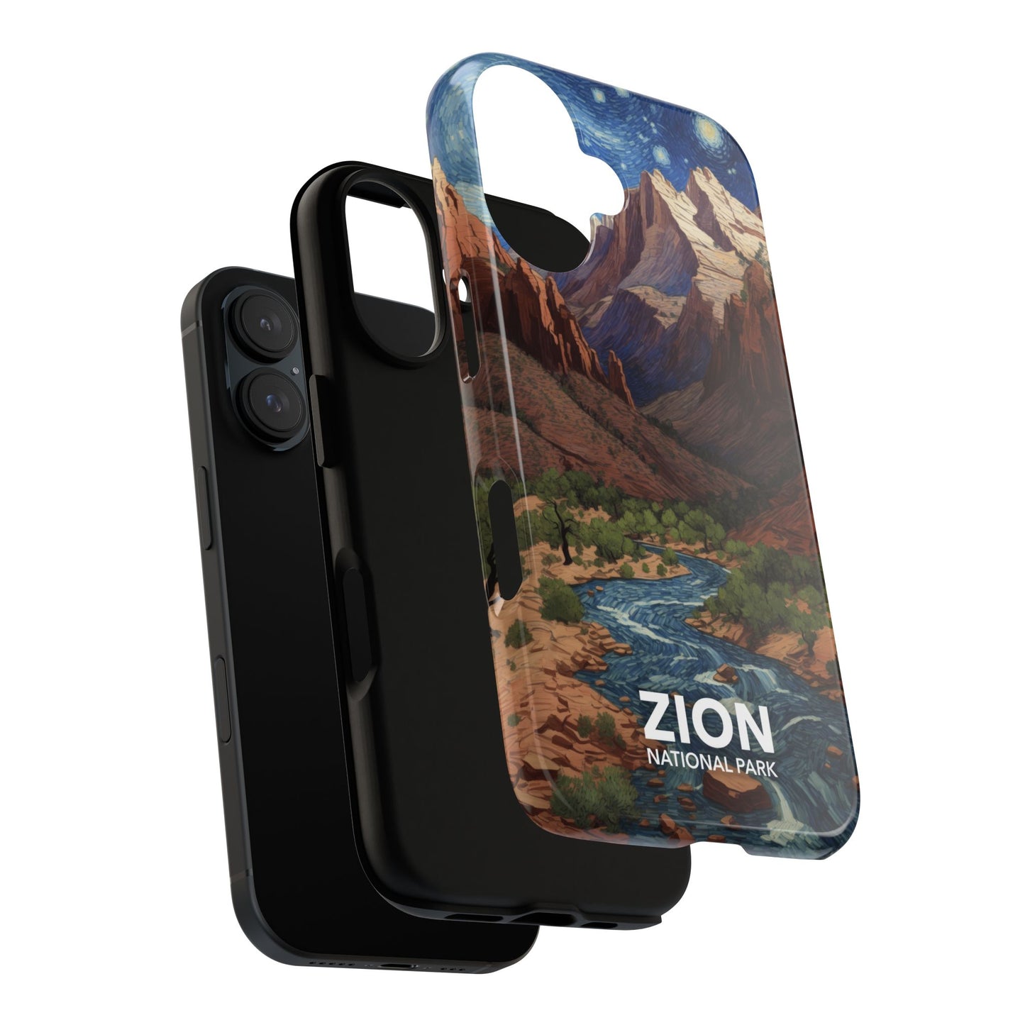 Zion National Park Phone Case - Starry Night