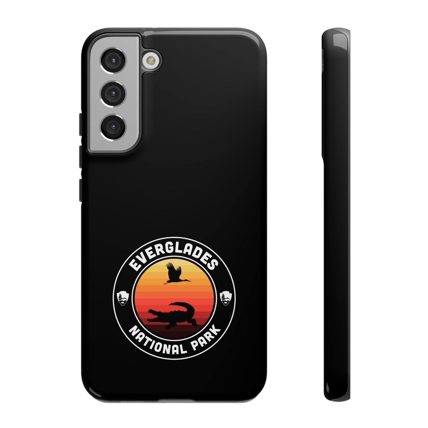 Everglades National Park Phone Case - Round Emblem Design