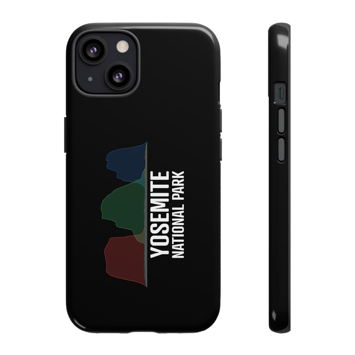 Yosemite National Park Phone Case - Histogram Design