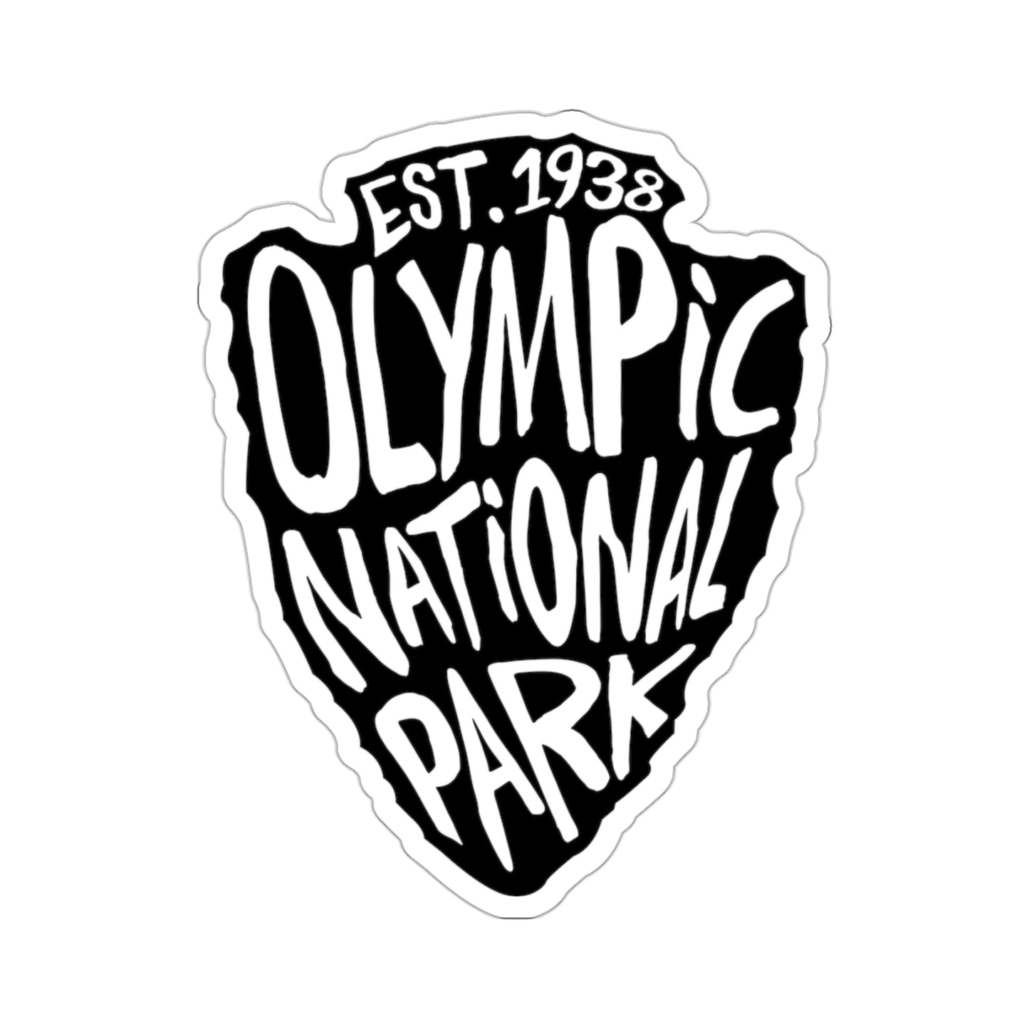 Olympic National Park Sticker - Arrow Head Design