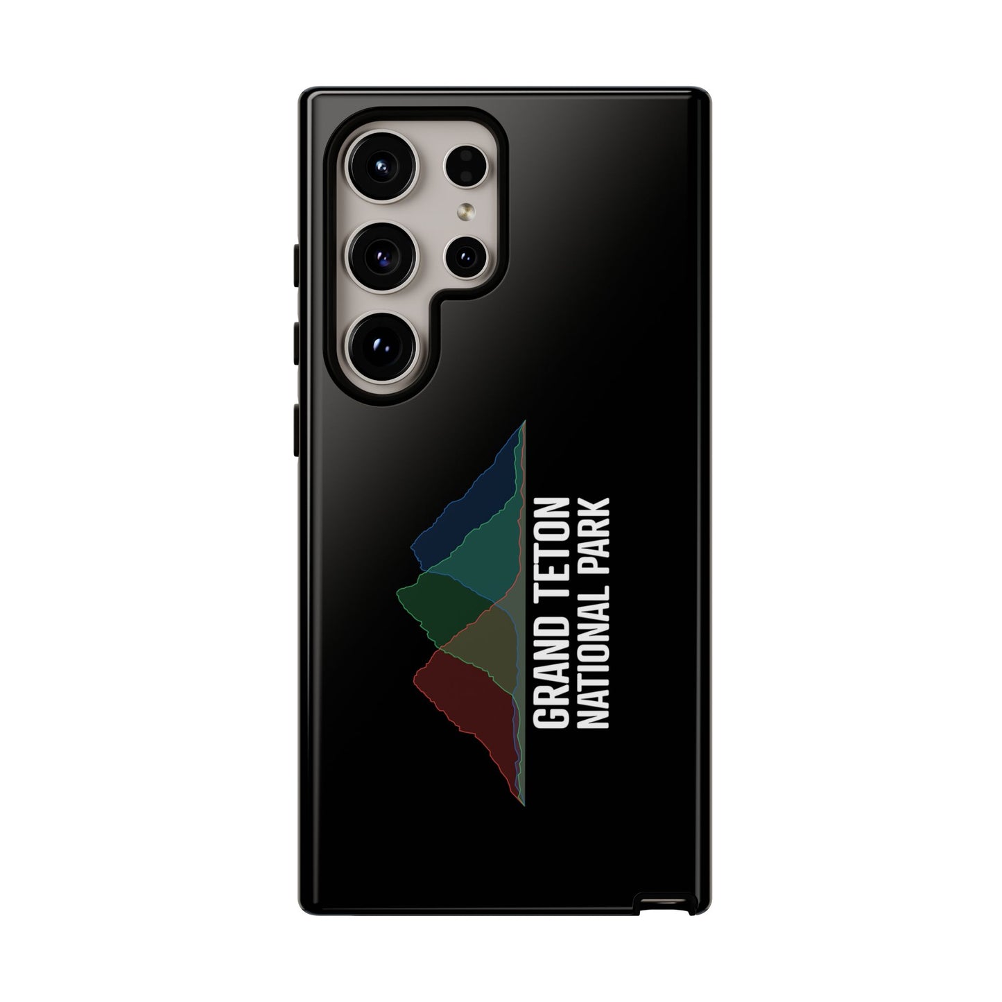 Grand Teton National Park Phone Case - Histogram Design