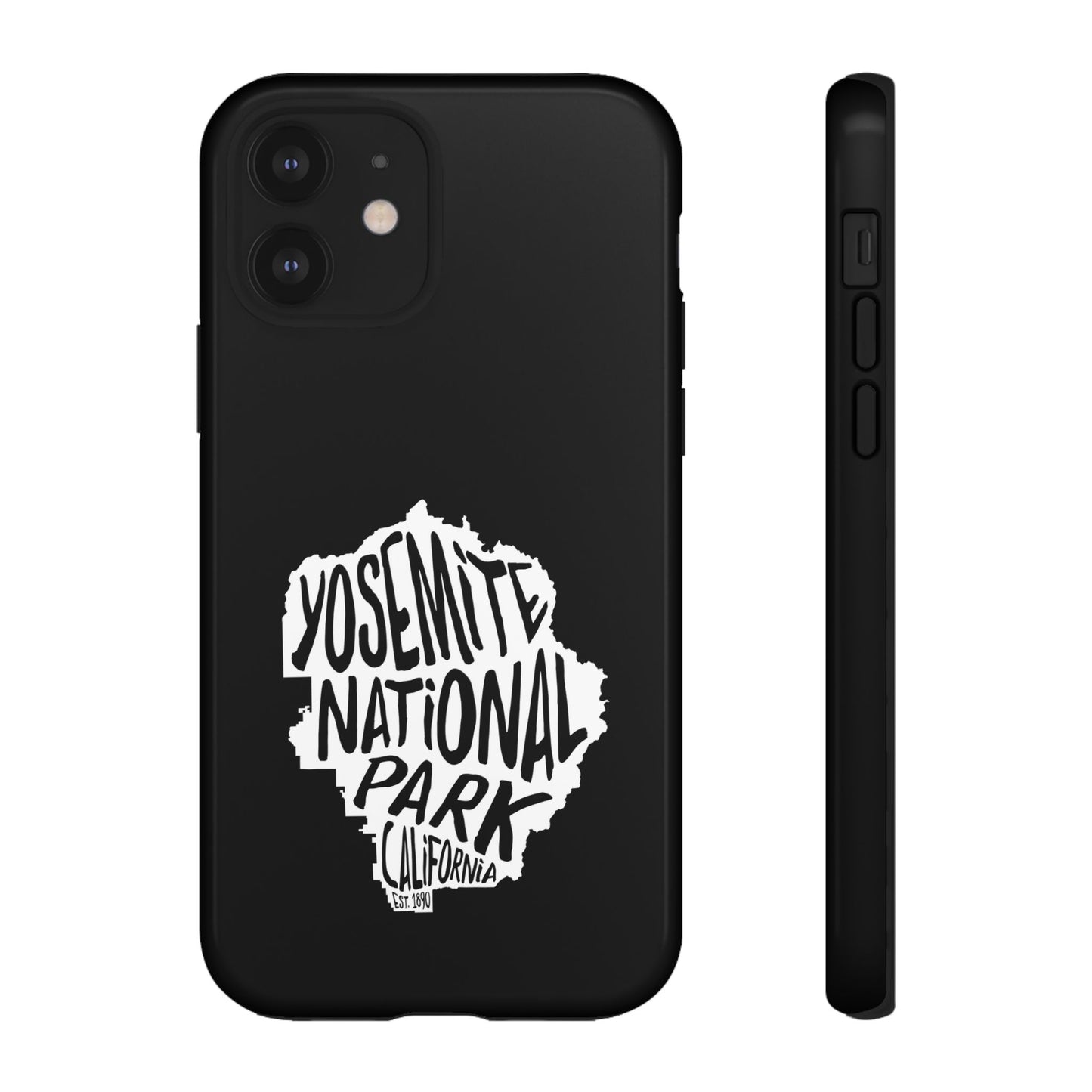 Yosemite National Park Phone Case - Map Design