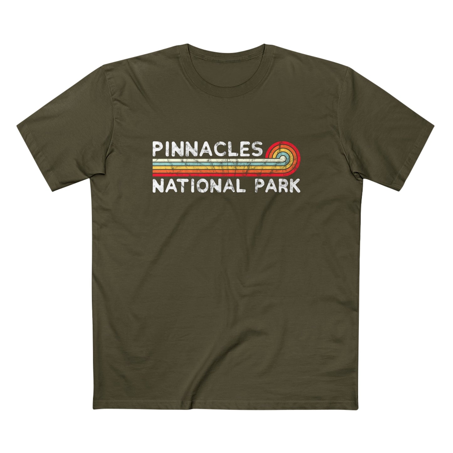 Pinnacles National Park T-Shirt - Vintage Stretched Sunrise
