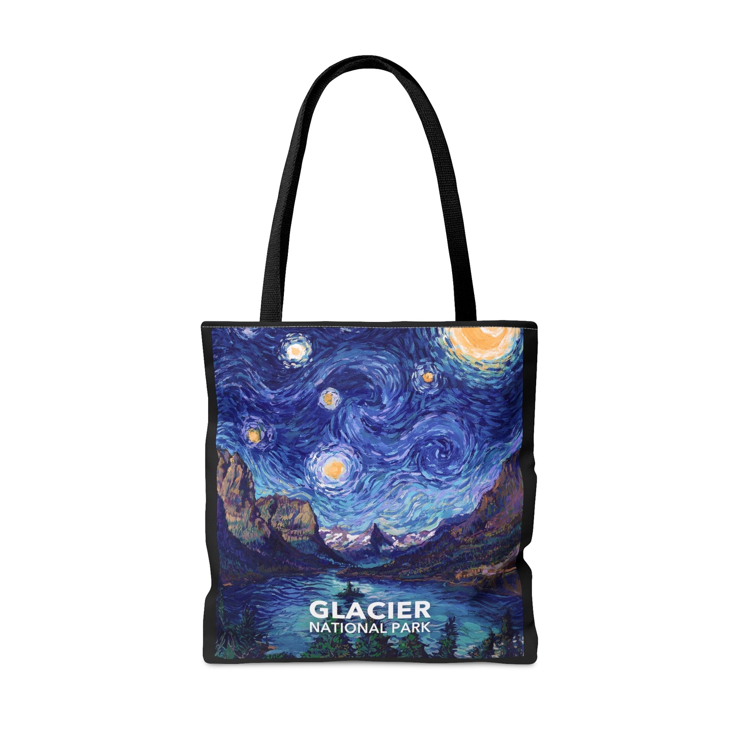 Glacier National Park Tote Bag - Starry Night