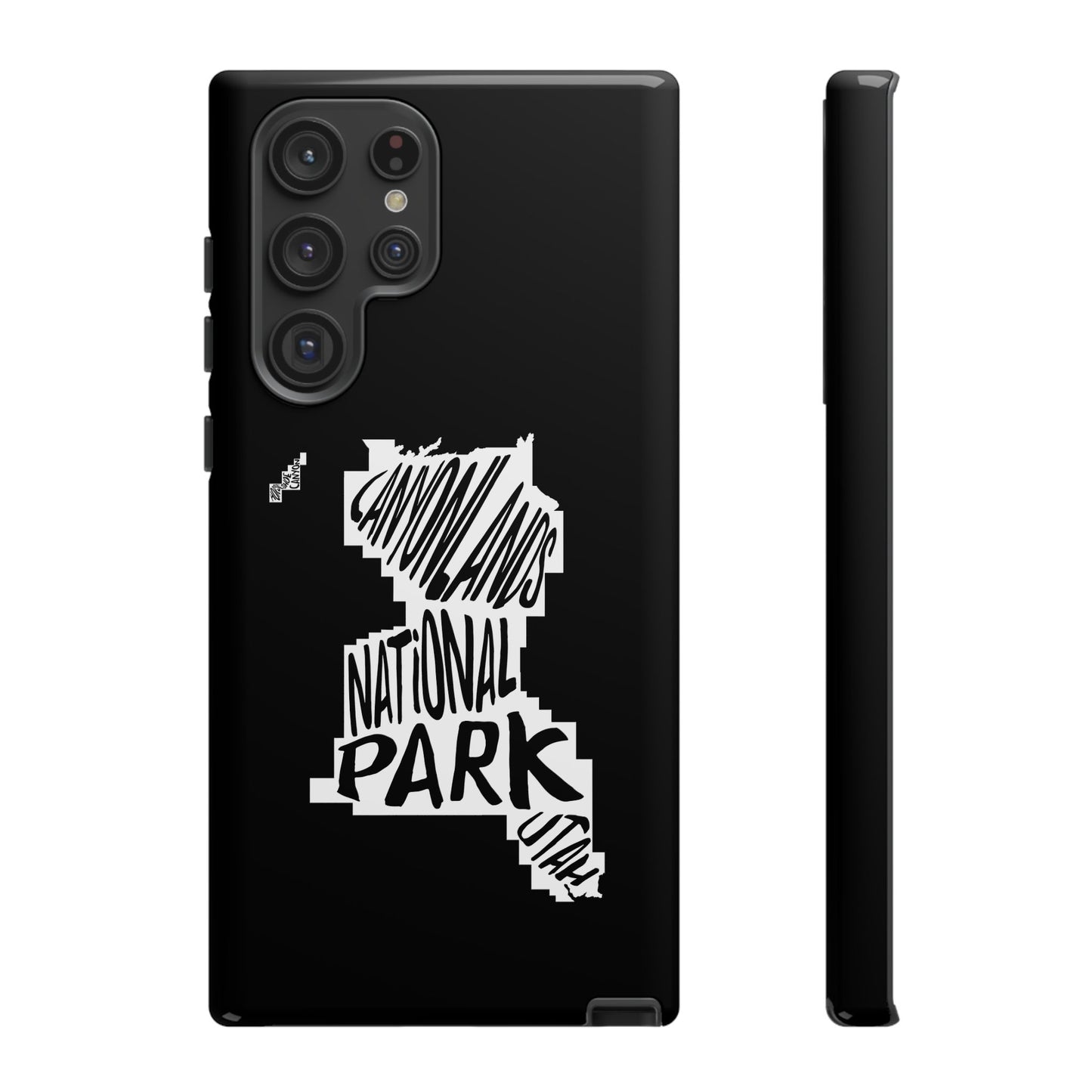 Canyonlands National Park Phone Case - Map Design