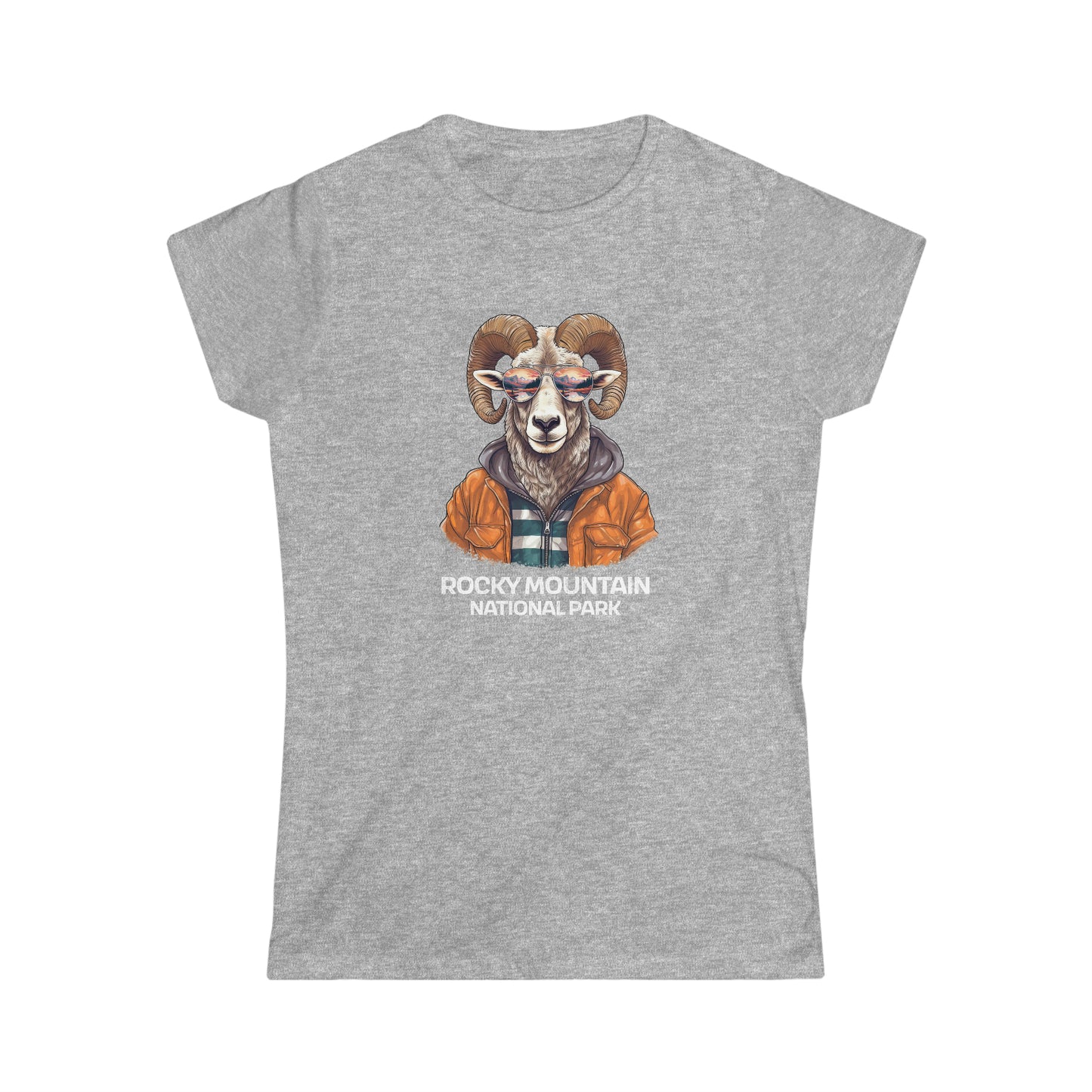Rocky Mountain National Park Women's T-Shirt - Cool Bighorn Sheep