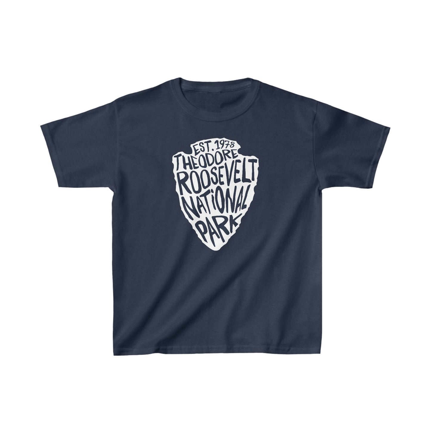 Theodore Roosevelt National Park Child T-Shirt - Arrowhead Design