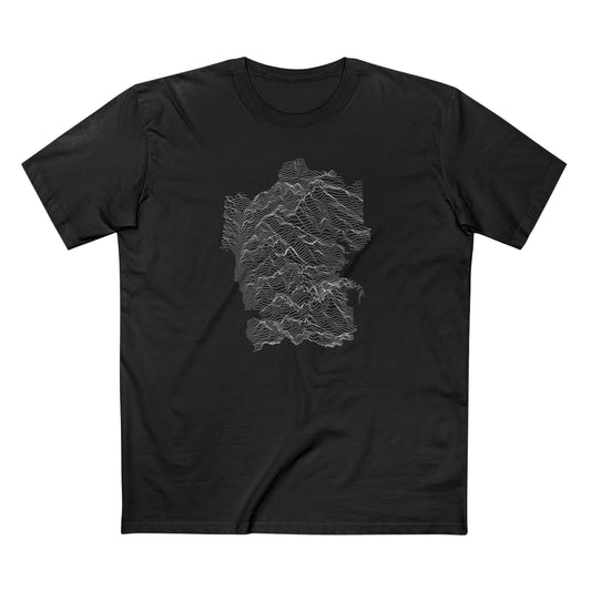 Rocky Mountain National Park T-Shirt - Topographical Lines