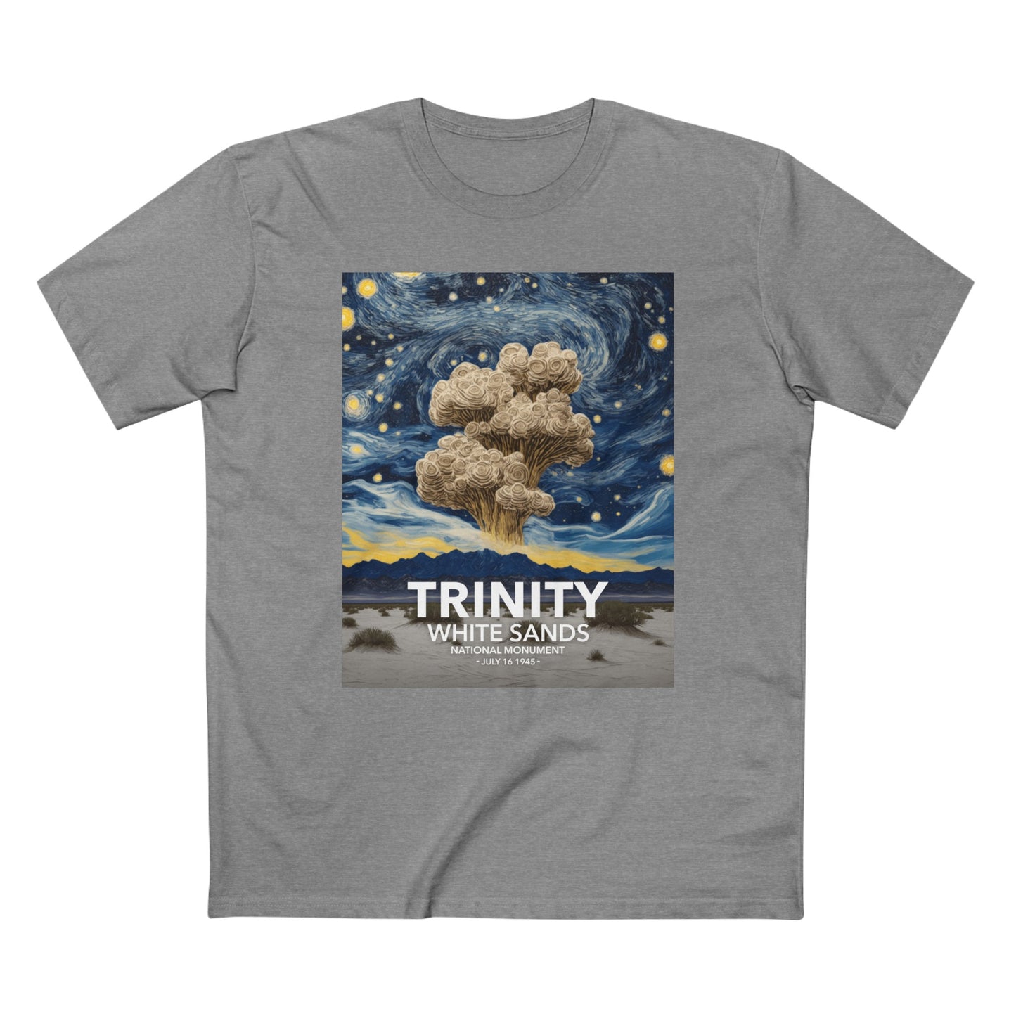 White Sands National Park T-Shirt - The Starry Night Trinity Test