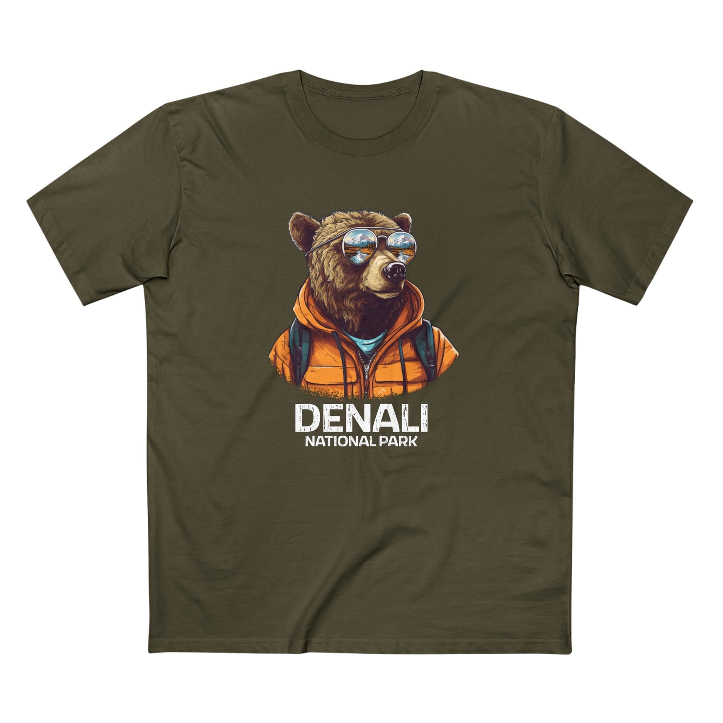 Denali National Park T-Shirt - Grizzly Bear