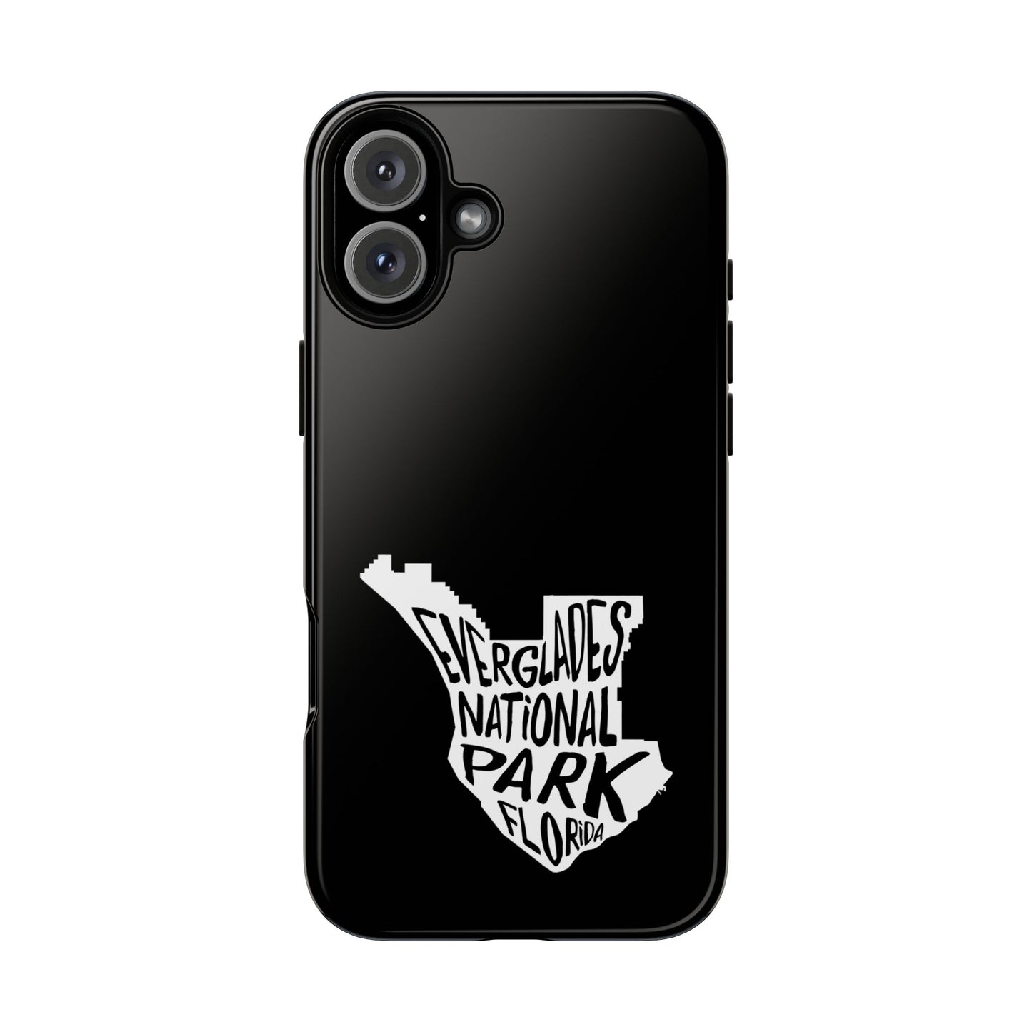 Everglades National Park Phone Case - Map Design