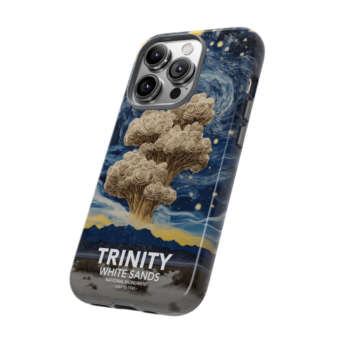 White Sands National Park Phone Case - Starry Night Trinity Test