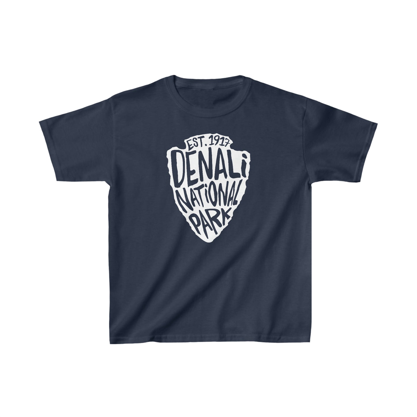 Denali National Park Child T-Shirt - Arrowhead Design