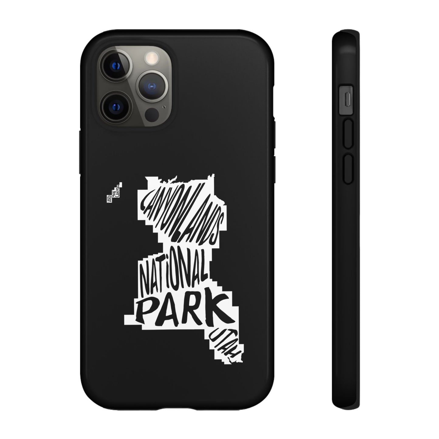 Canyonlands National Park Phone Case - Map Design
