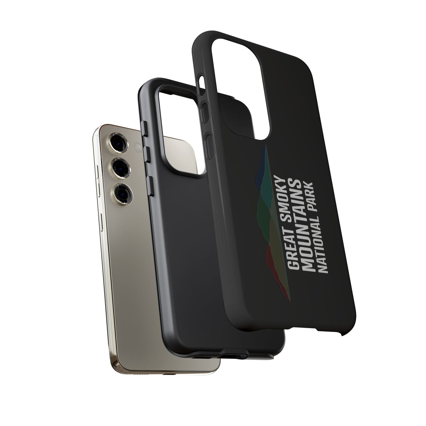 Great Smoky Mountains National Park Phone Case - Histogram Design