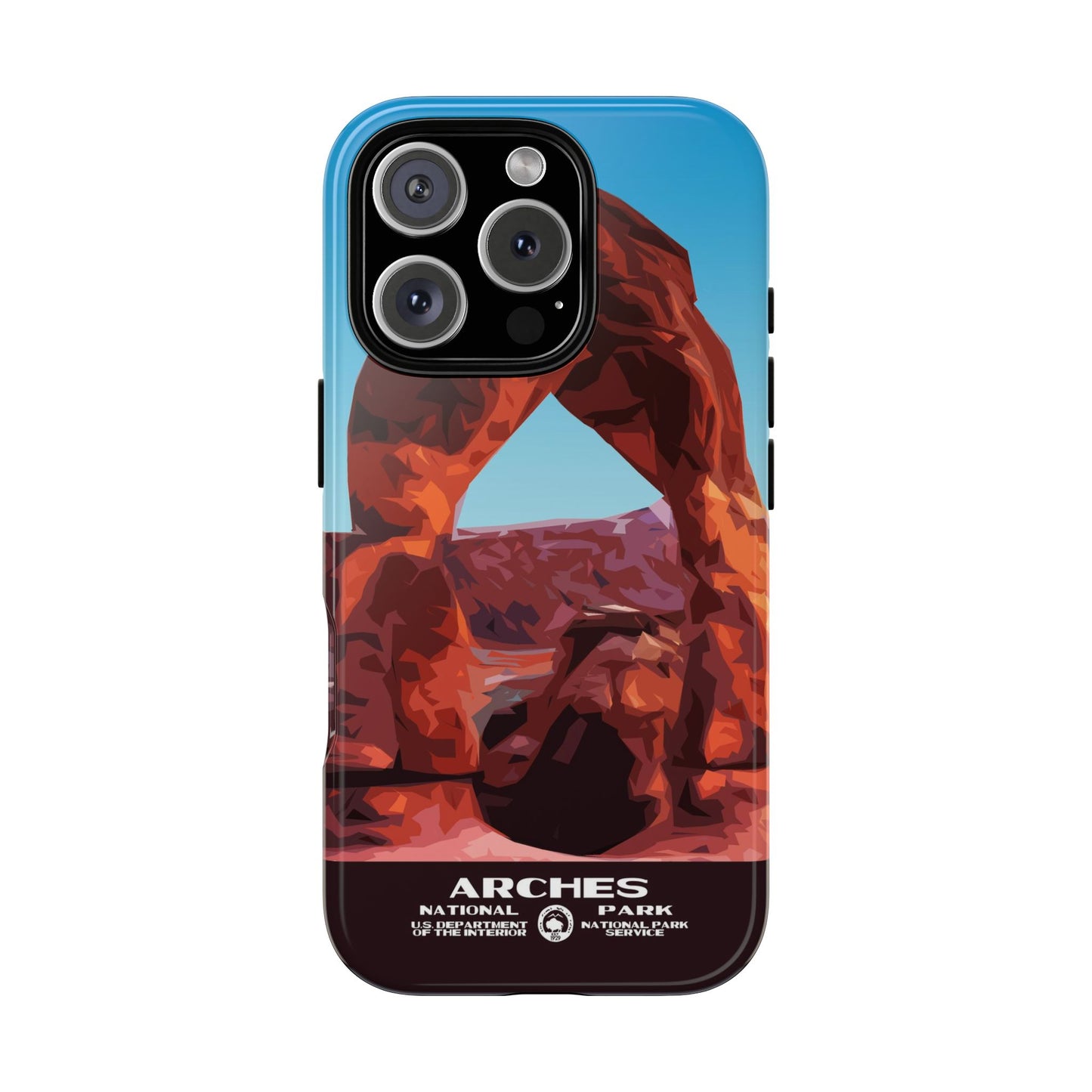 Arches National Park Phone Case - WPA Style