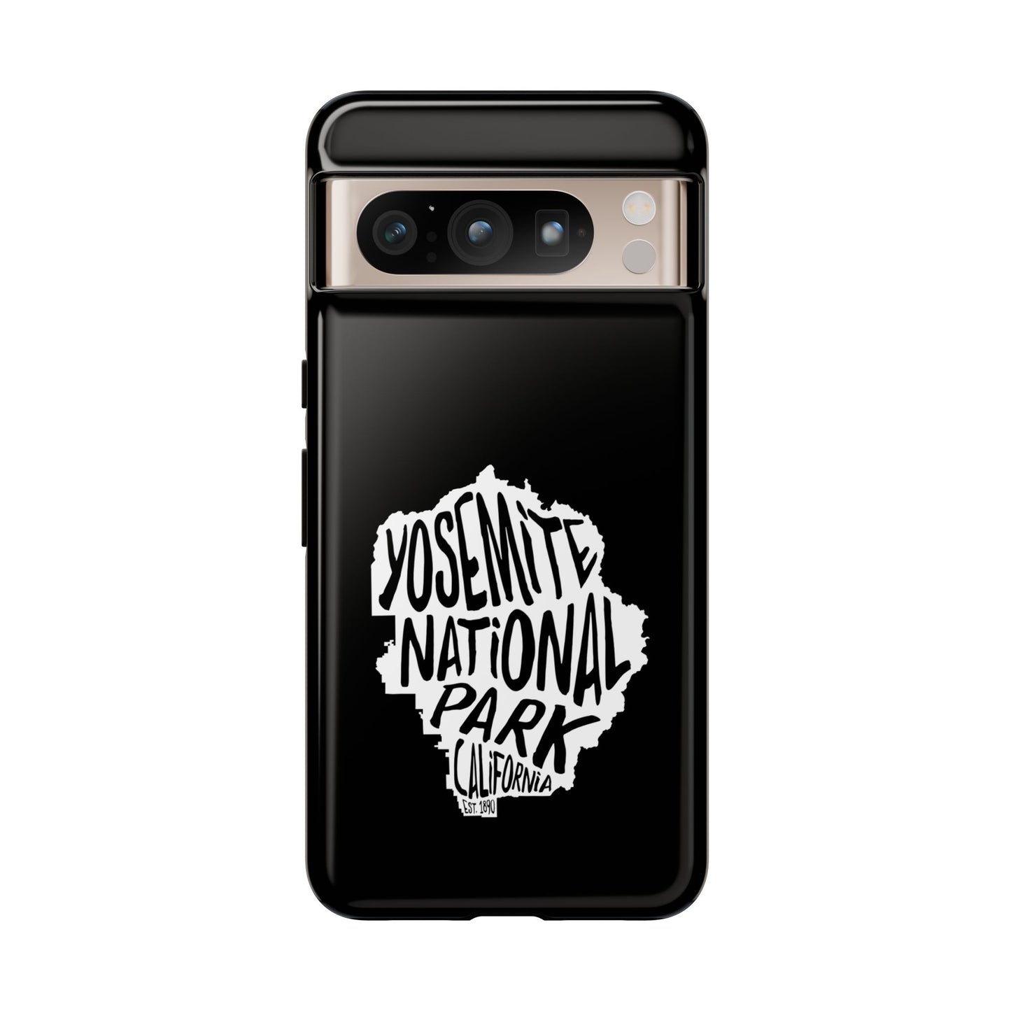 Yosemite National Park Phone Case - Map Design