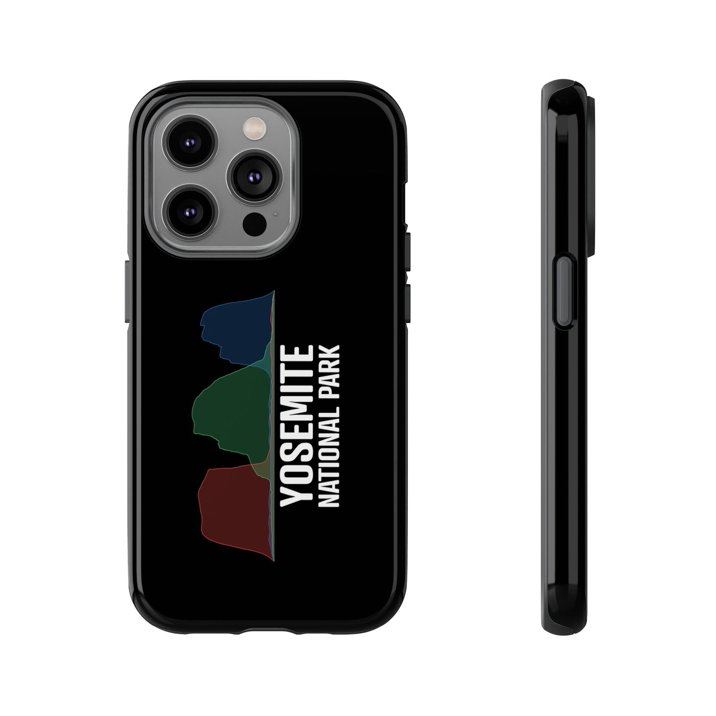 Yosemite National Park Phone Case - Histogram Design