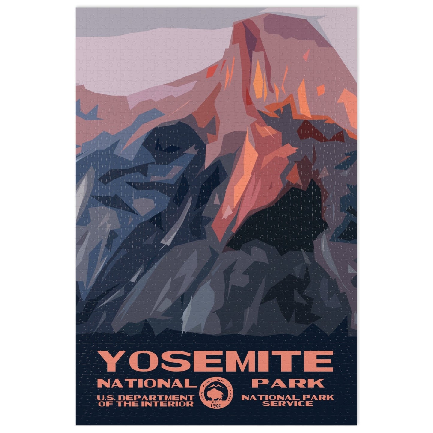 Yosemite National Park Jigsaw Puzzle - Half Dome