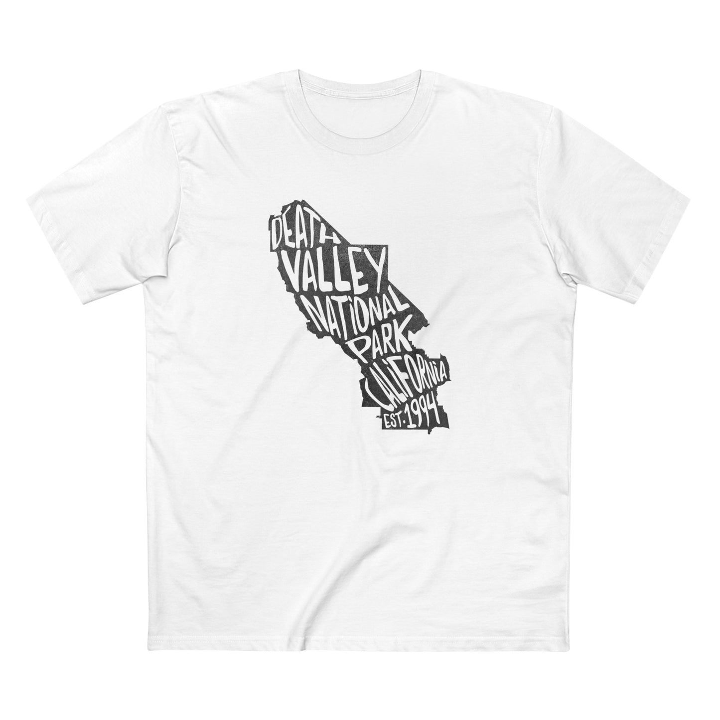 Death Valley National Park T-Shirt - Map