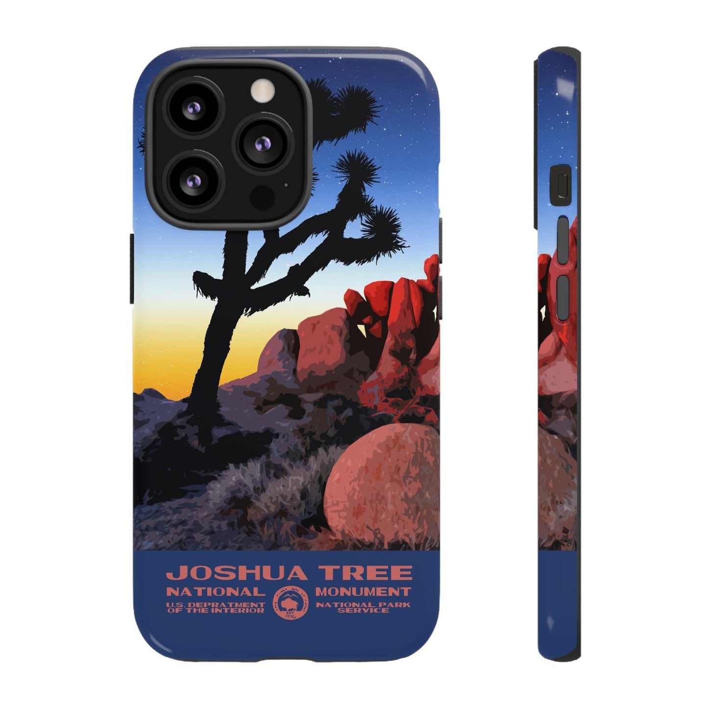 Joshua Tree National Park iPhone Case - Night