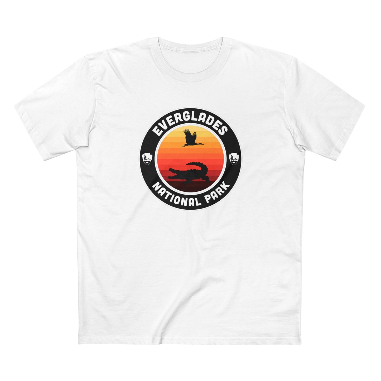 Everglades National Park T-Shirt - Round Badge Design