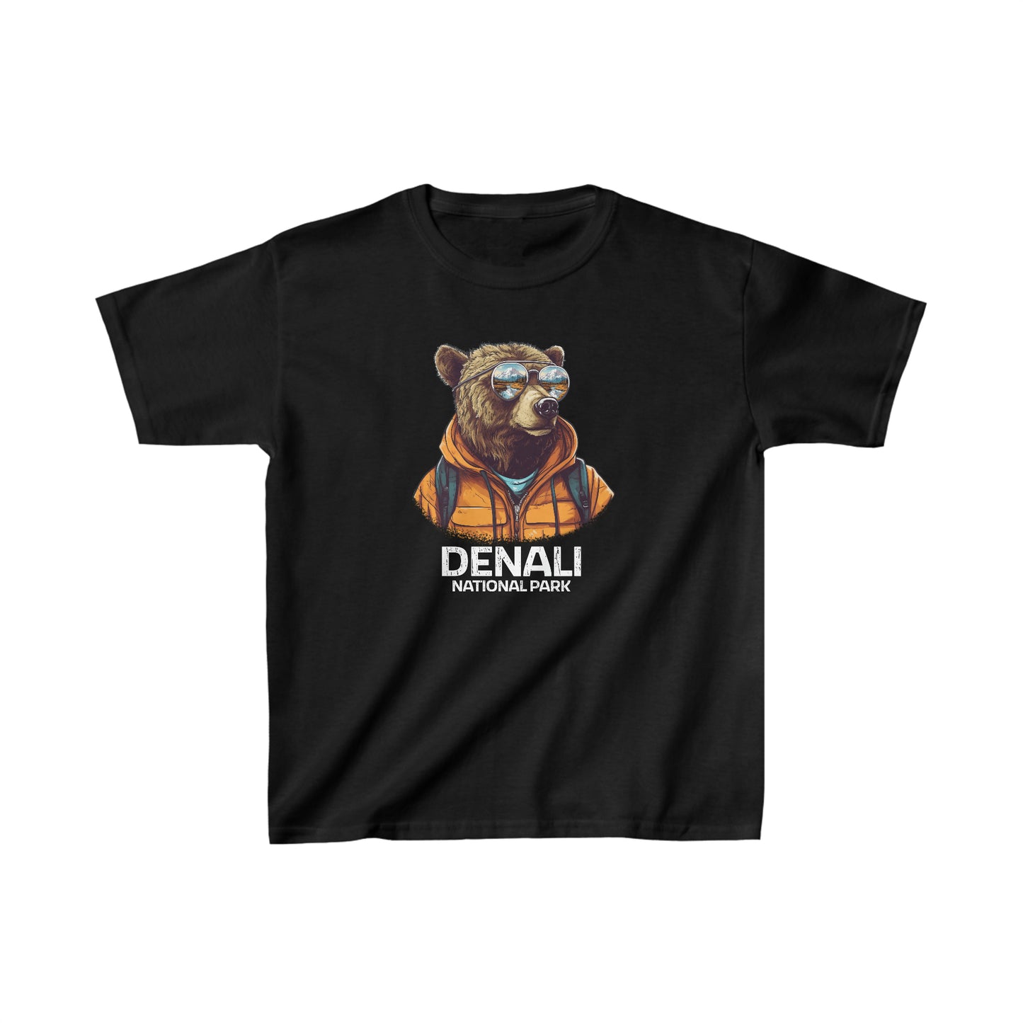 Denali National Park Child T-Shirt - Cool Grizzly Bear