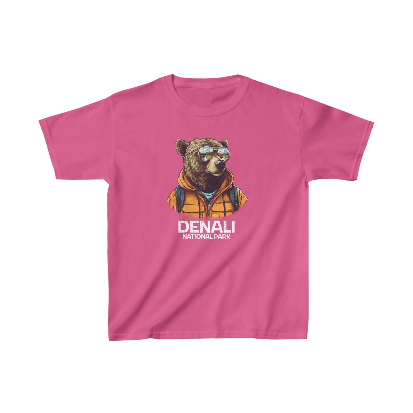 Denali National Park Child T-Shirt - Cool Grizzly Bear