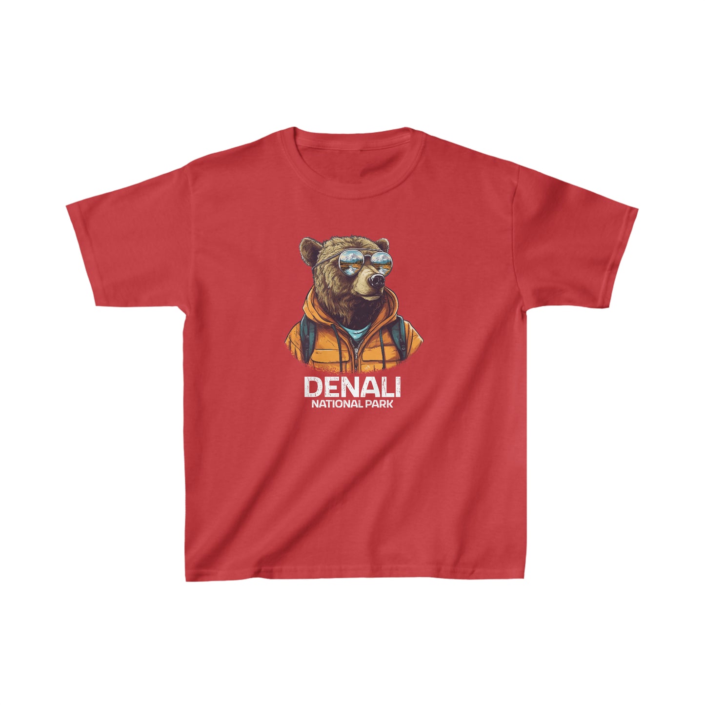 Denali National Park Child T-Shirt - Cool Grizzly Bear