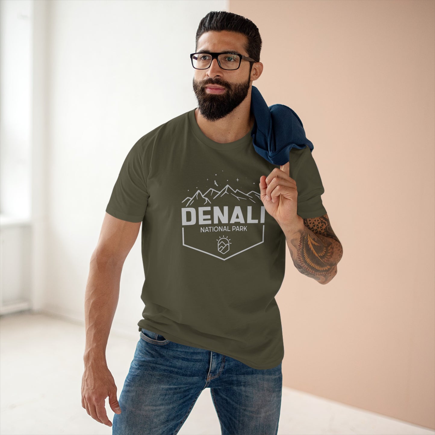 Denali National Park T-Shirt - Mountain Graphic