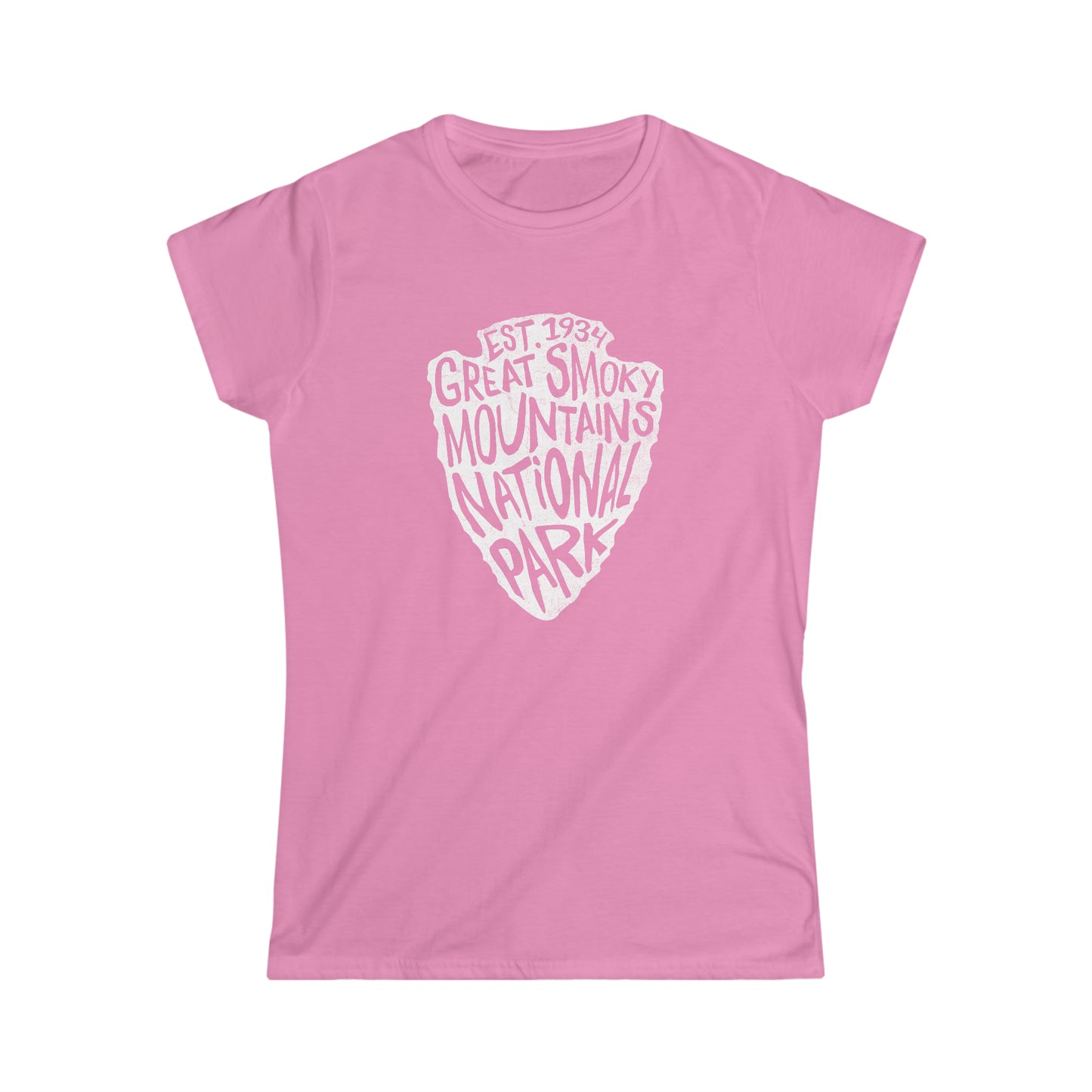 Great Smoky Mountains National Park Women's T-Shirt - Arrowhead Design
