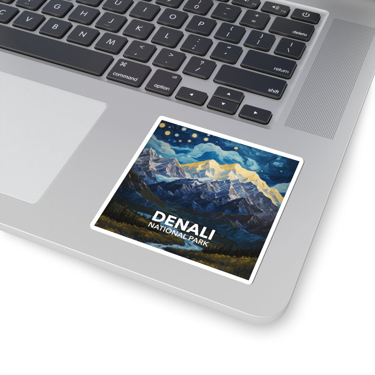 Denali National Park Sticker - The Starry Night