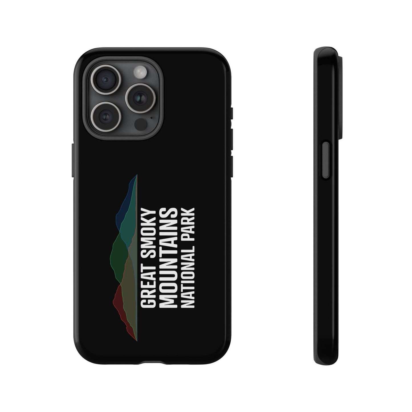 Great Smoky Mountains National Park Phone Case - Histogram Design