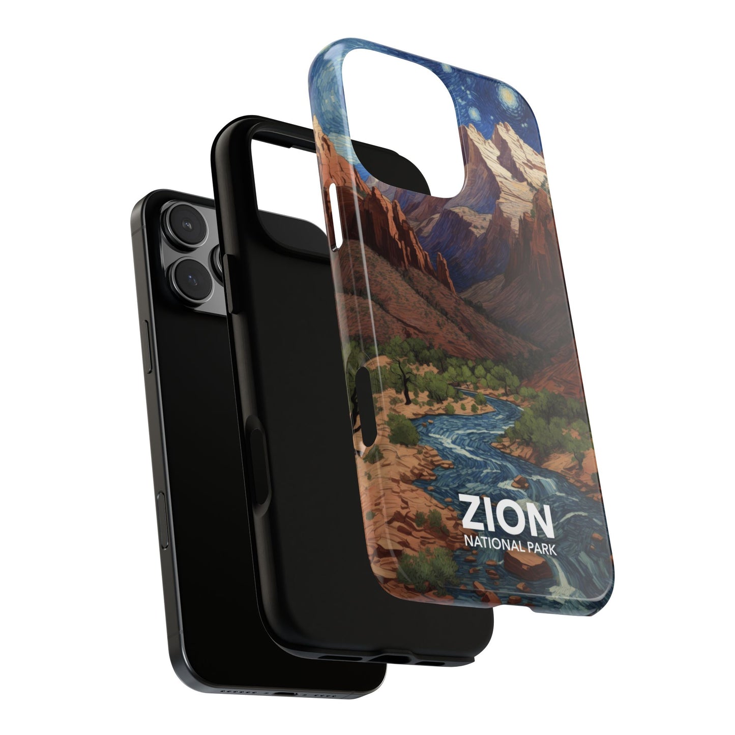 Zion National Park Phone Case - Starry Night