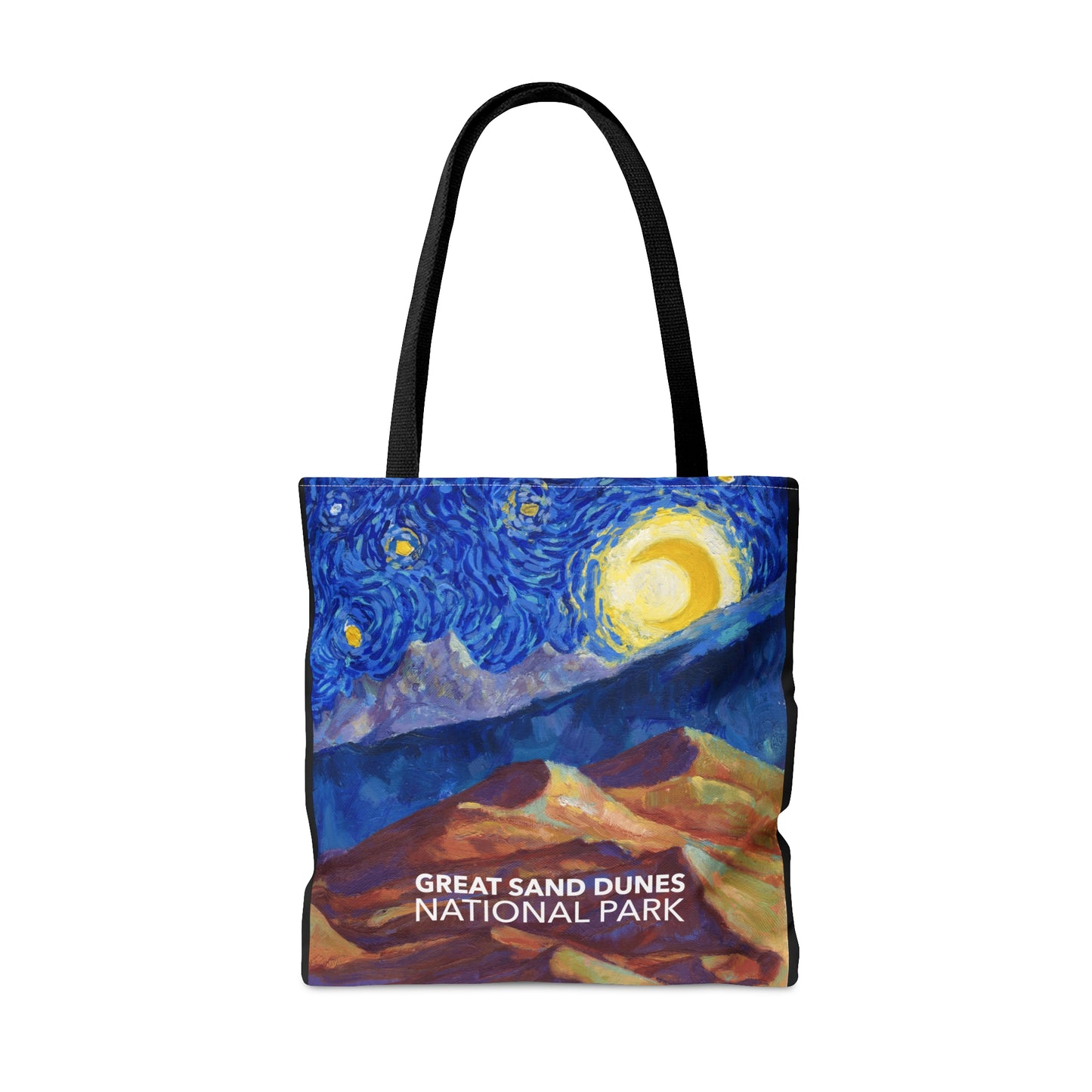 Great Sand Dunes National Park Tote Bag - The Starry Night
