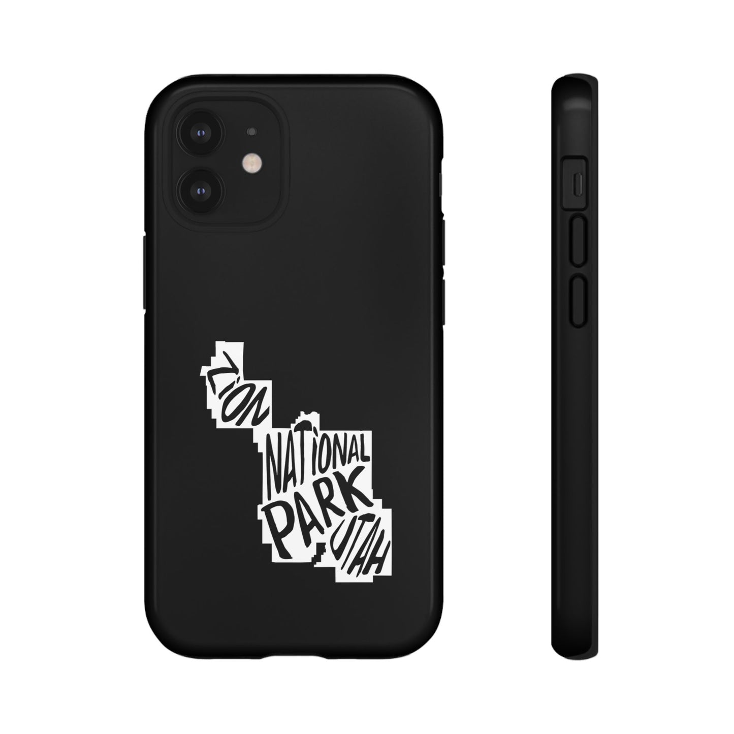 Zion National Park Phone Case - Map Design