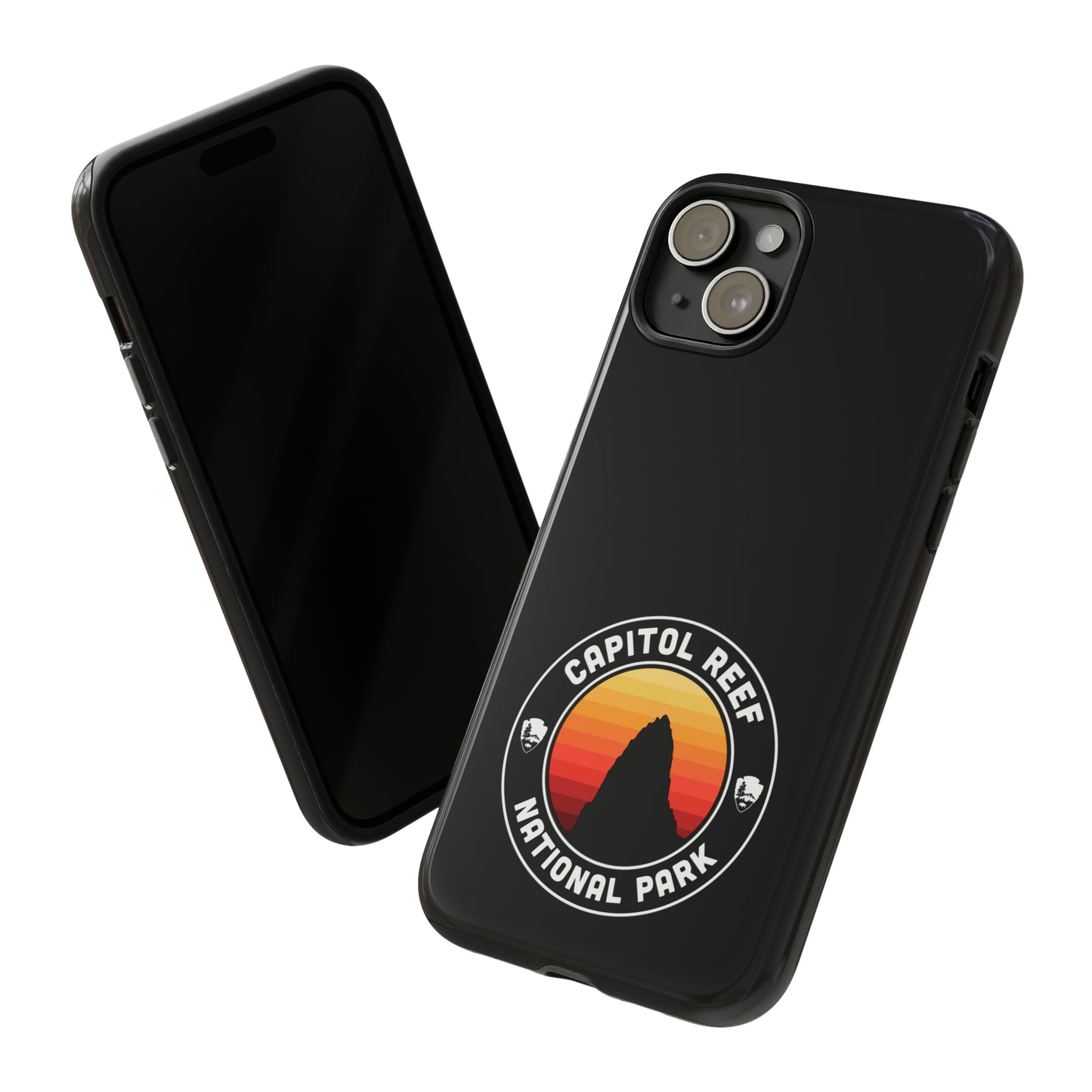 Capitol Reef National Park Phone Case - Round Emblem Design