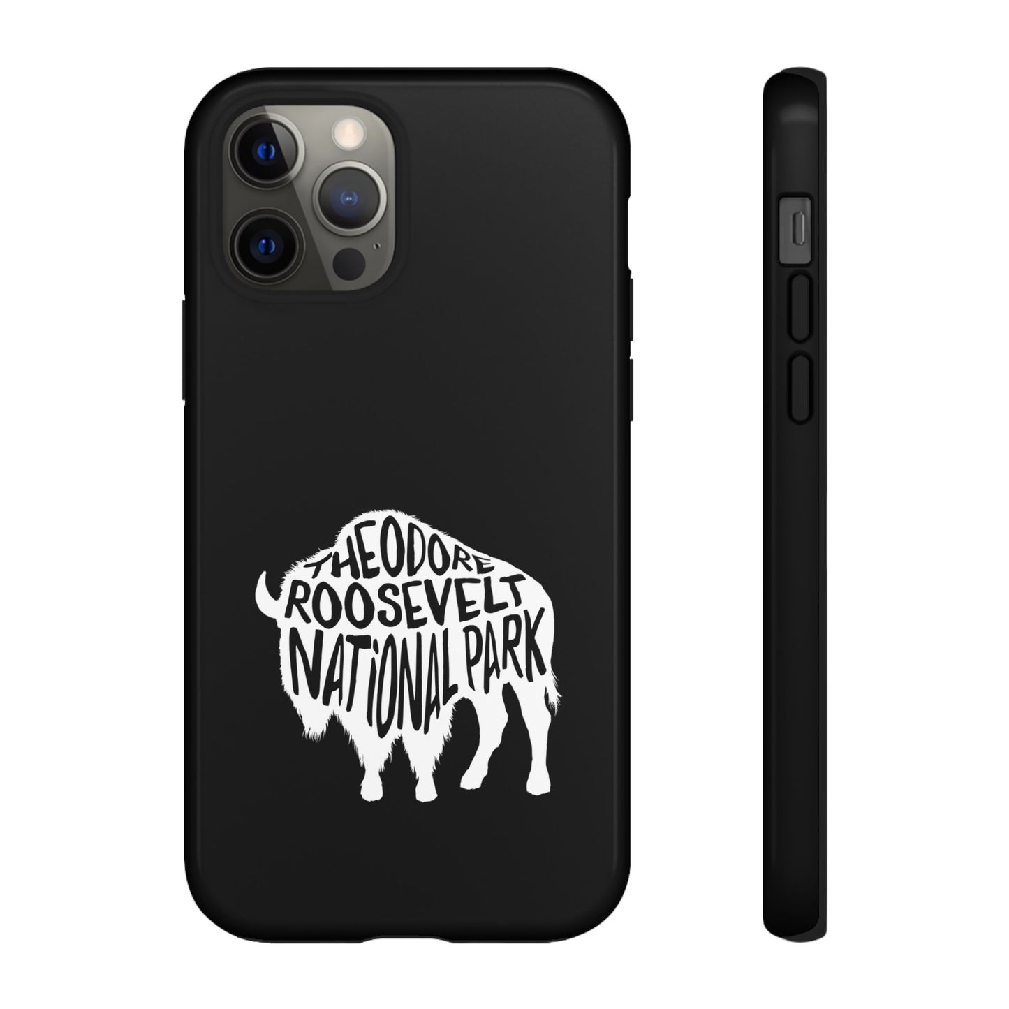 Theodore Roosevelt National Park Phone Case - Bison Design