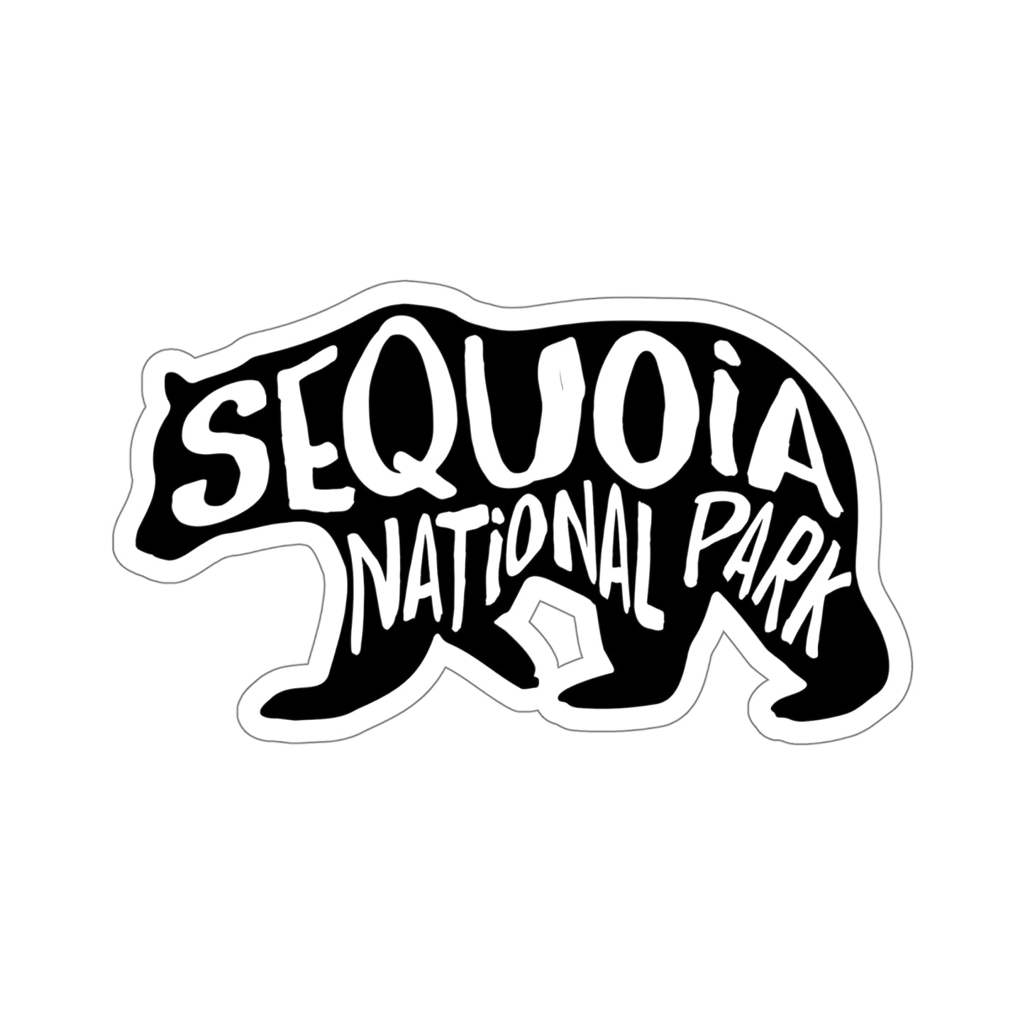 Sequoia National Park Sticker - Black Bear