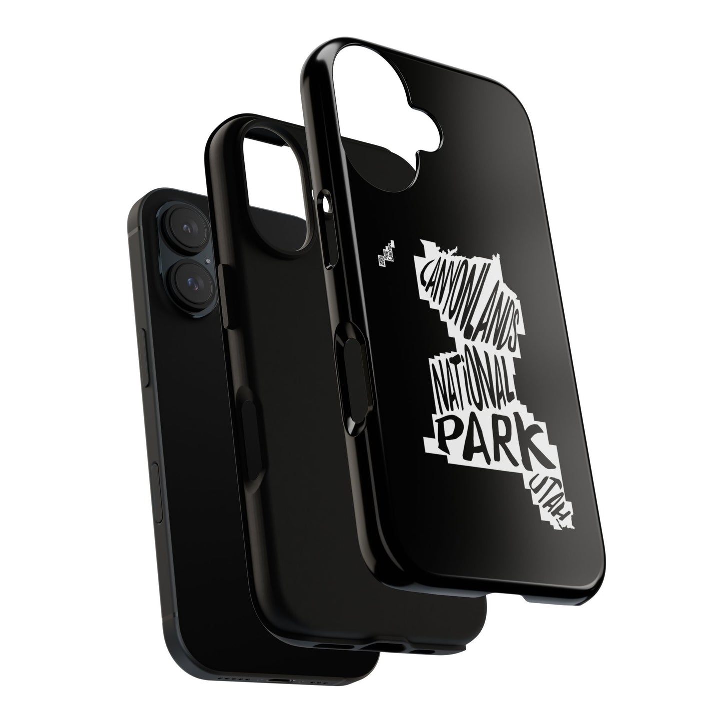 Canyonlands National Park Phone Case - Map Design