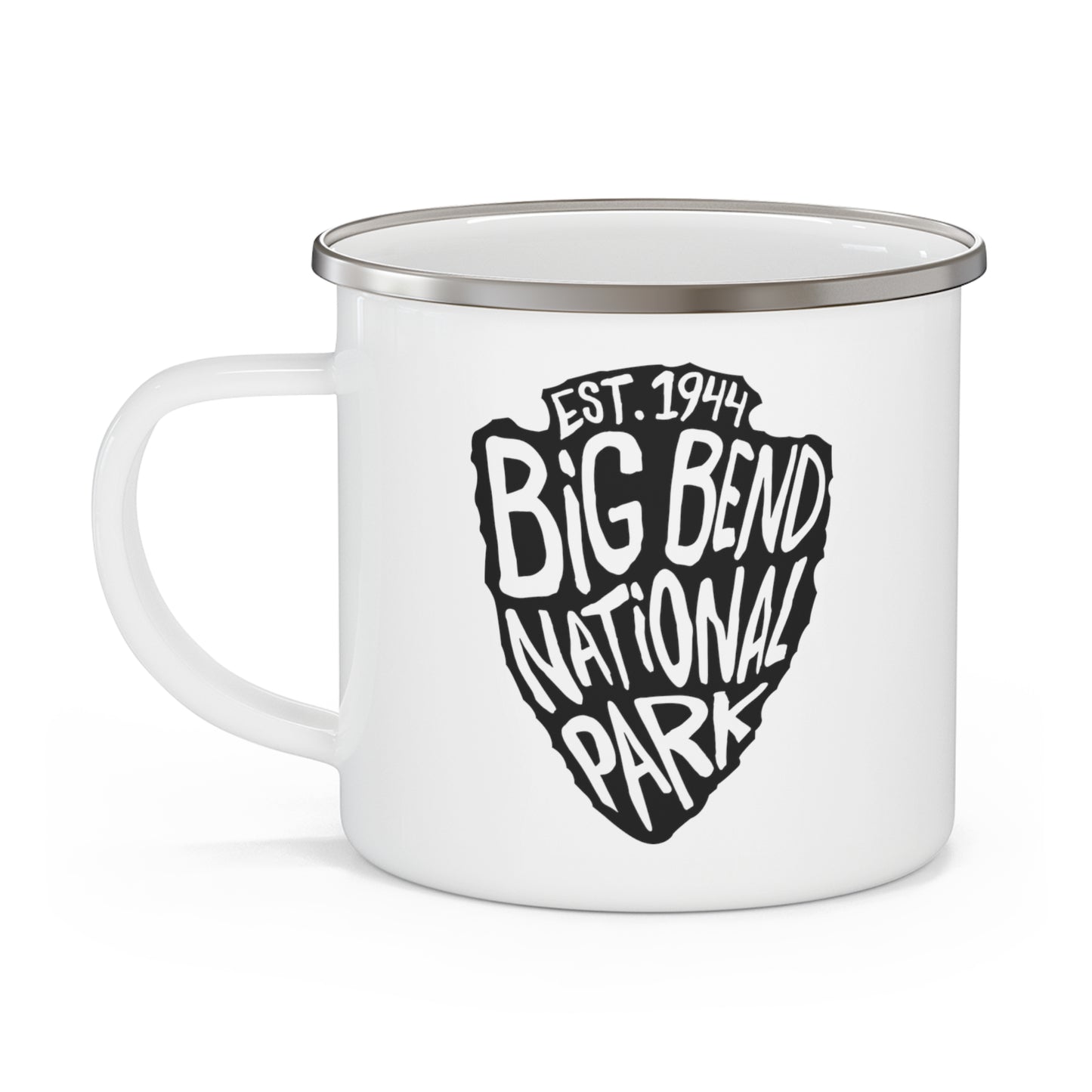 Big Bend National Park Enamel Camping Mug - Arrowhead