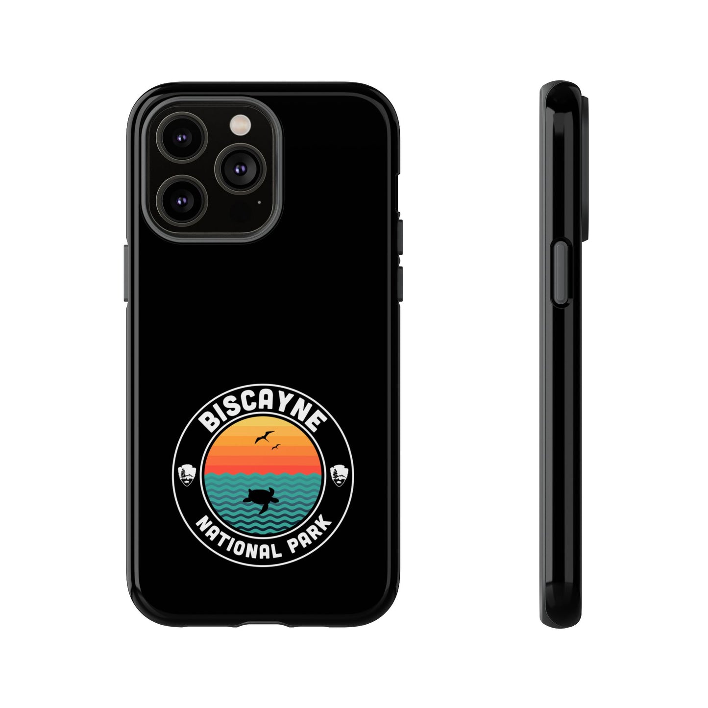 Biscayne National Park Phone Case - Round Emblem Design