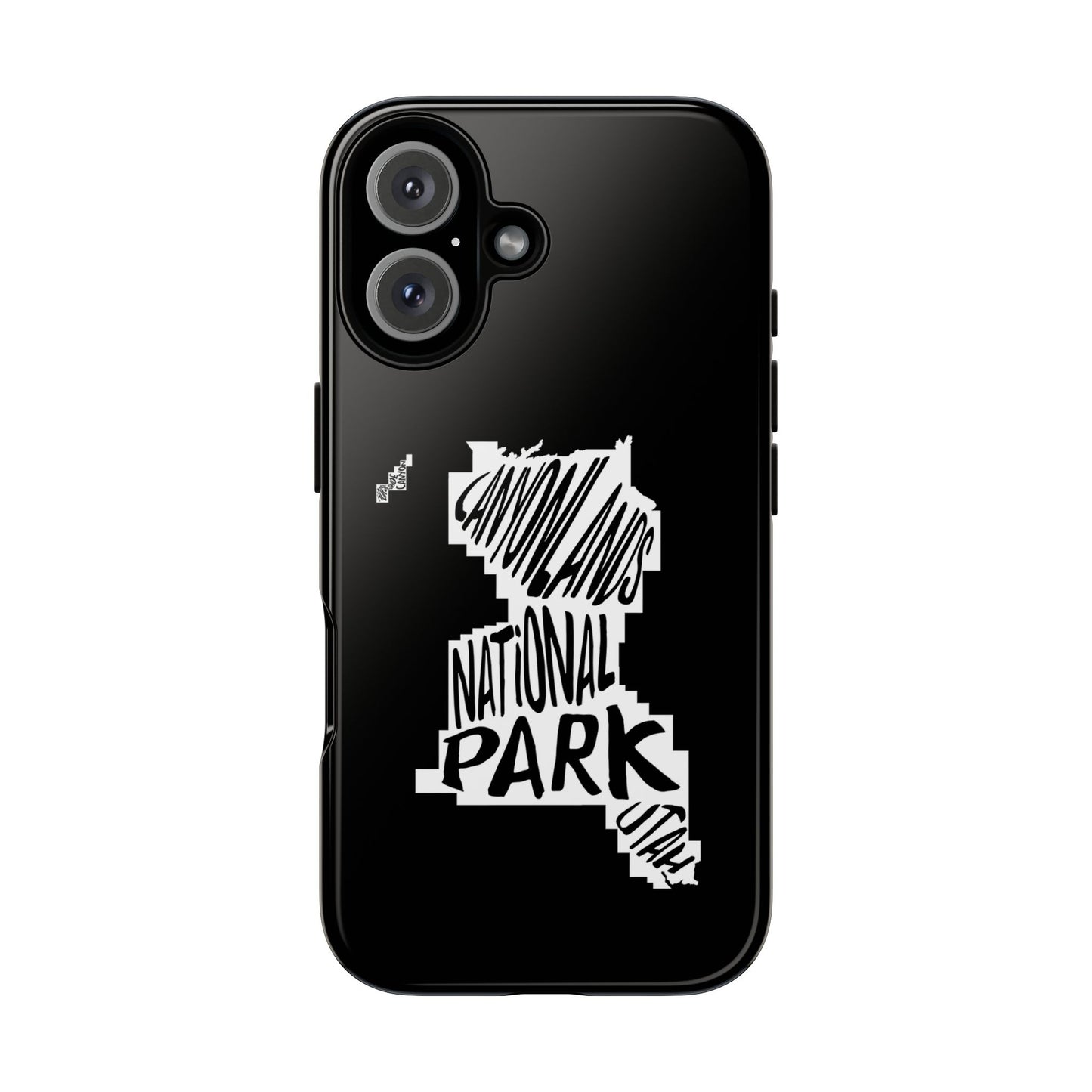 Canyonlands National Park Phone Case - Map Design