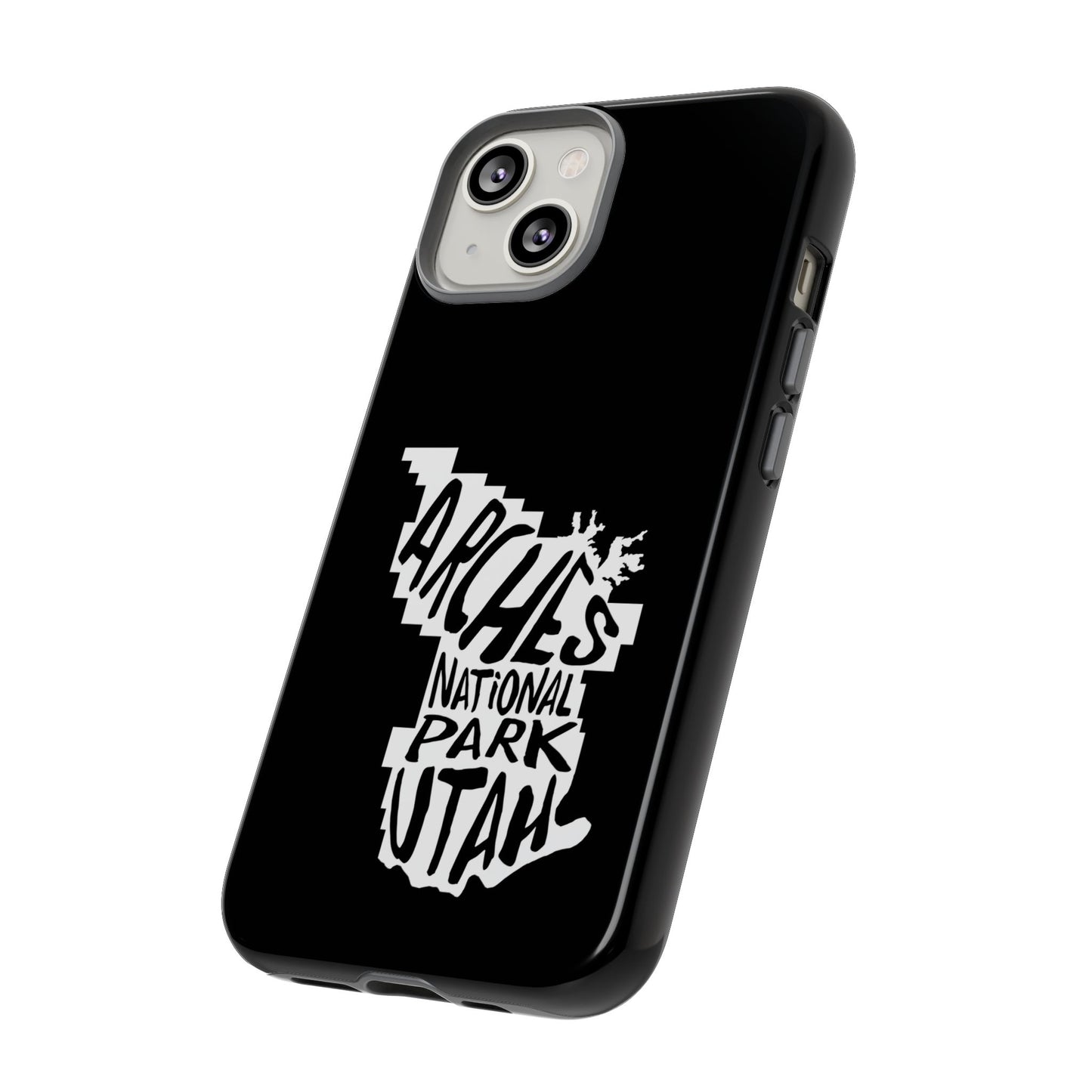 Arches National Park iPhone Case - Map Design